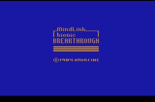 Bionic Breakthru screenshot 3 for Atari 2600